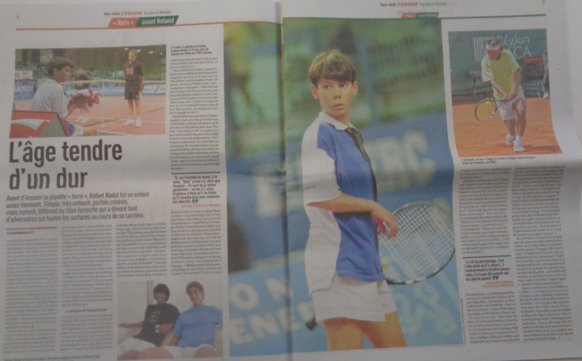 Journal l'équipe 26/05/2025 Sa terre Nadal - Rafael Nadal - Numéro Hors Série - Tennis - Vue 4 - Journal L'Équipe