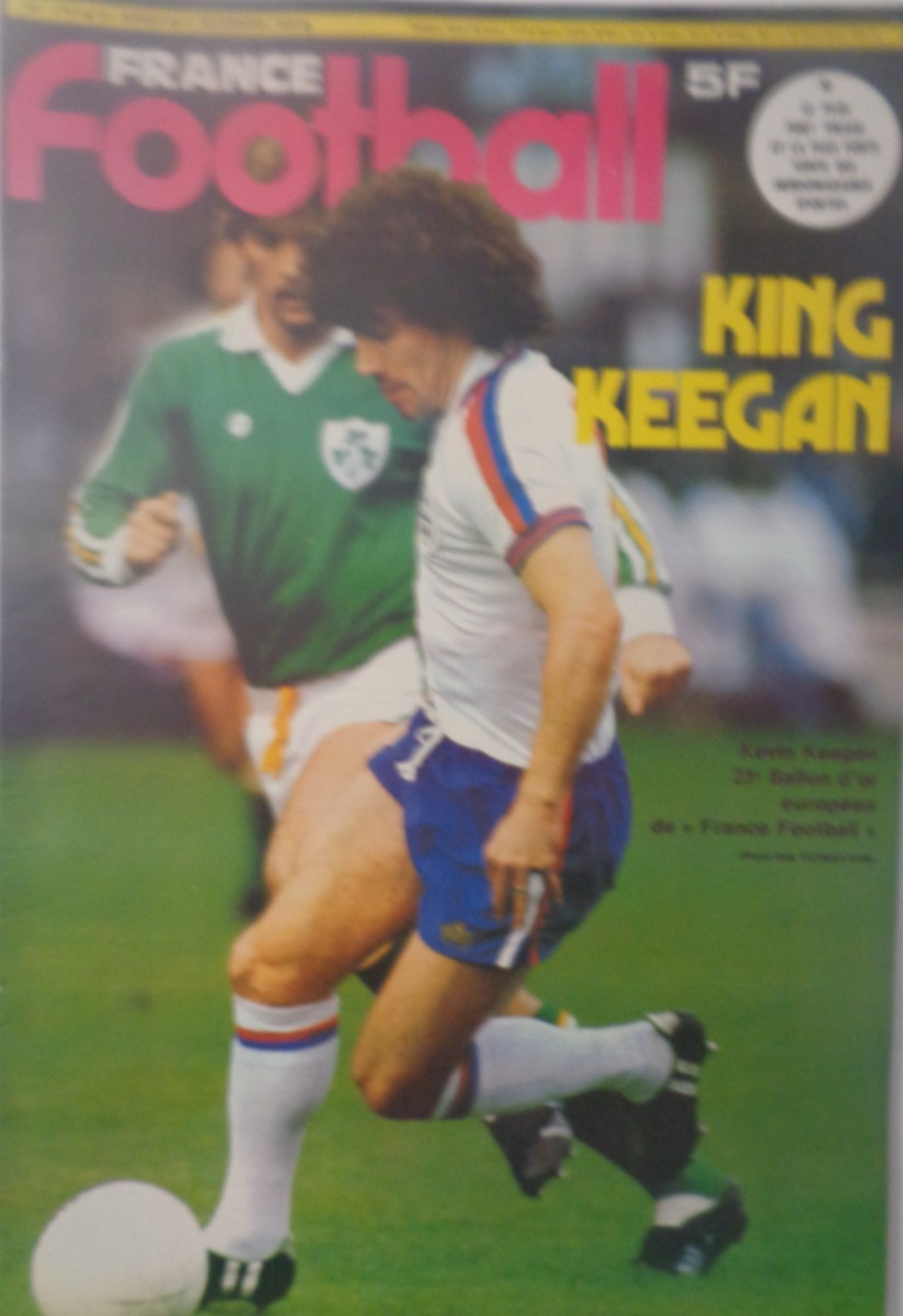 France Football décembre 1978 Kevin Keegan Ballon d'or 78 - Football authentique - Revue Vintage