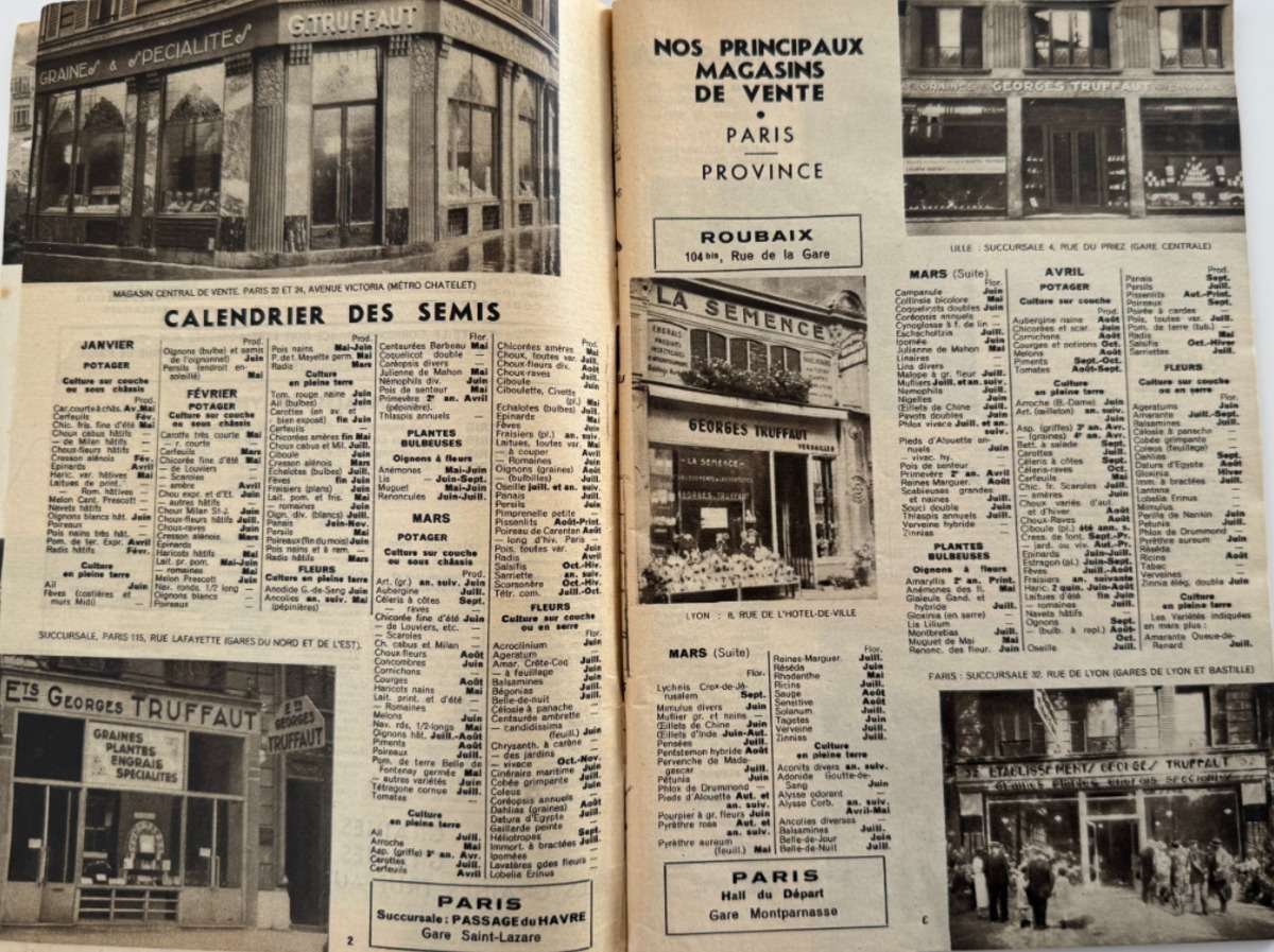 Catalogue Georges Truffaut - plantes, jardin, graines, 1935 - Vue 3 - Divers