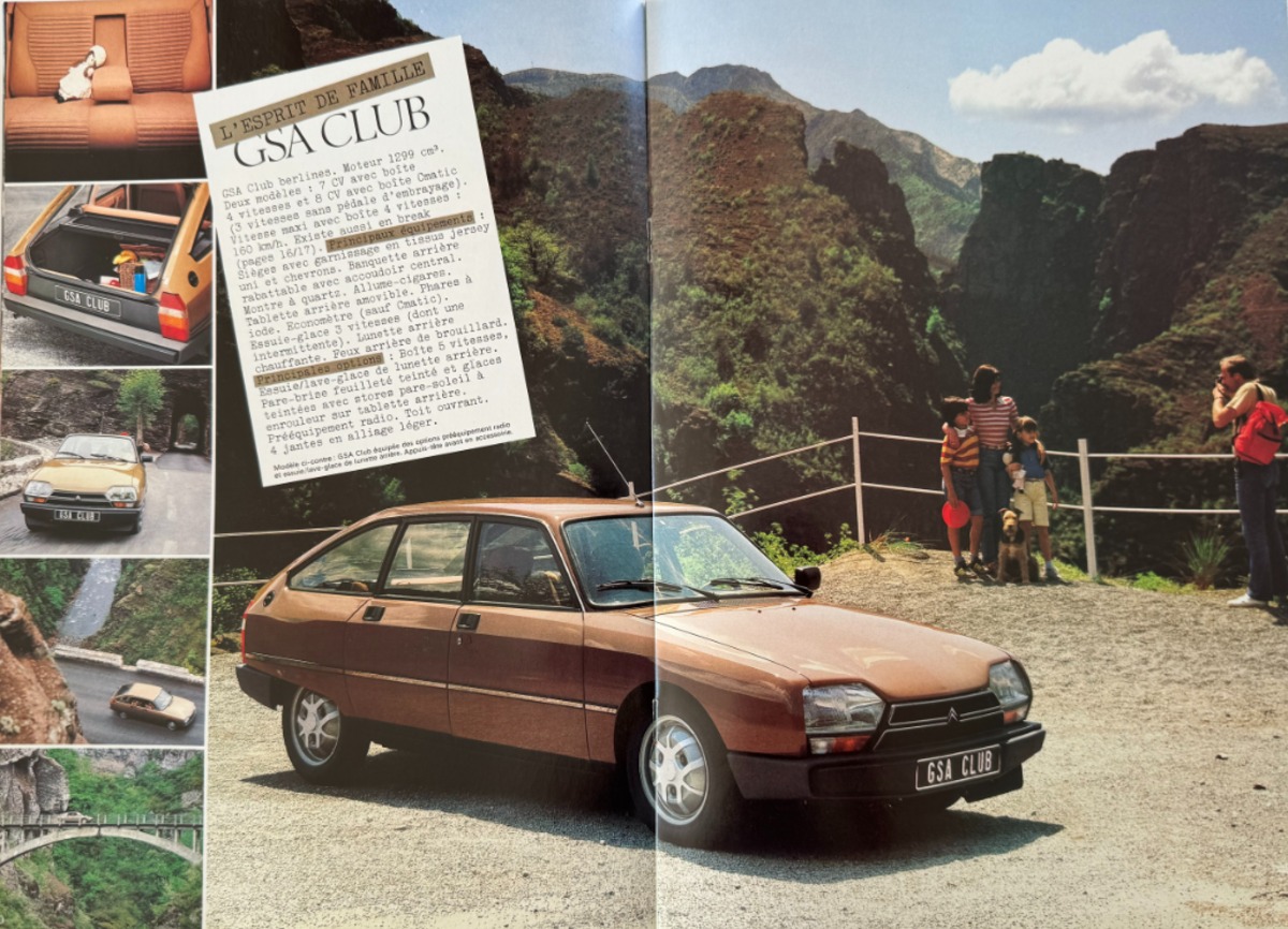 Catalogue Citroën GSA 1982 - Vue 5 - Auto