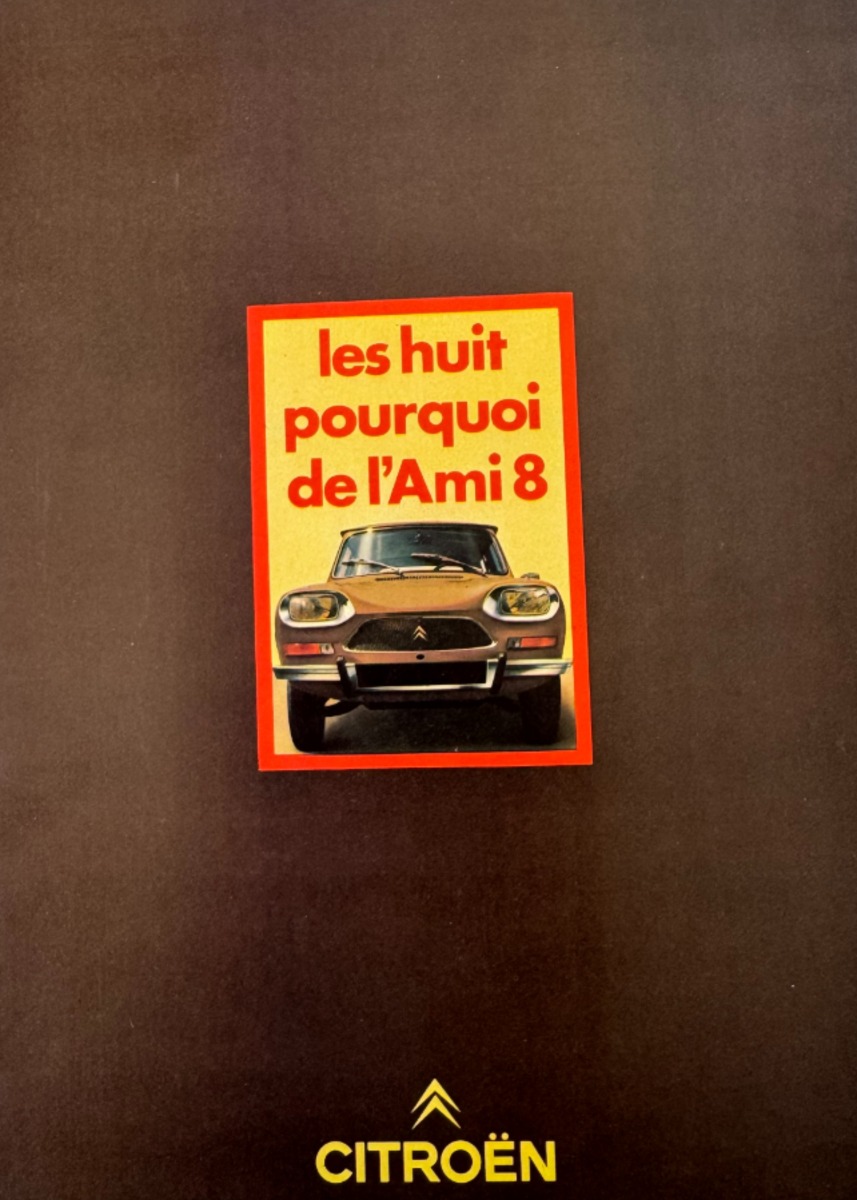Catalogue Citroën AMI 8 - Auto authentique - Revue Vintage