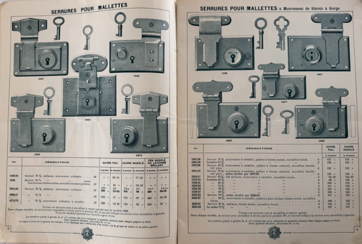 Catalogue serrurerie, quincaillerie, compagnie des clous au soleil 1952 - Vue 3 - Divers