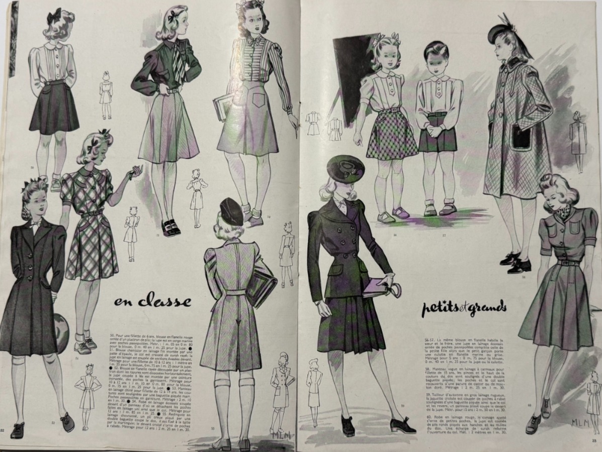 Catalogue modes et travaux - 1941 - Vue 5 - Grands Magasins