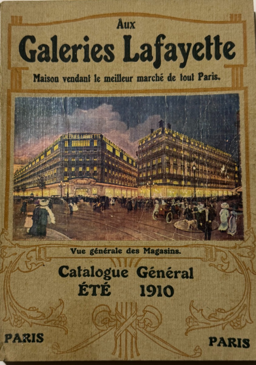 Catalogue aux Galeries Lafayette - mode - vêtements - 1910 - Grands Magasins authentique - Revue Vintage