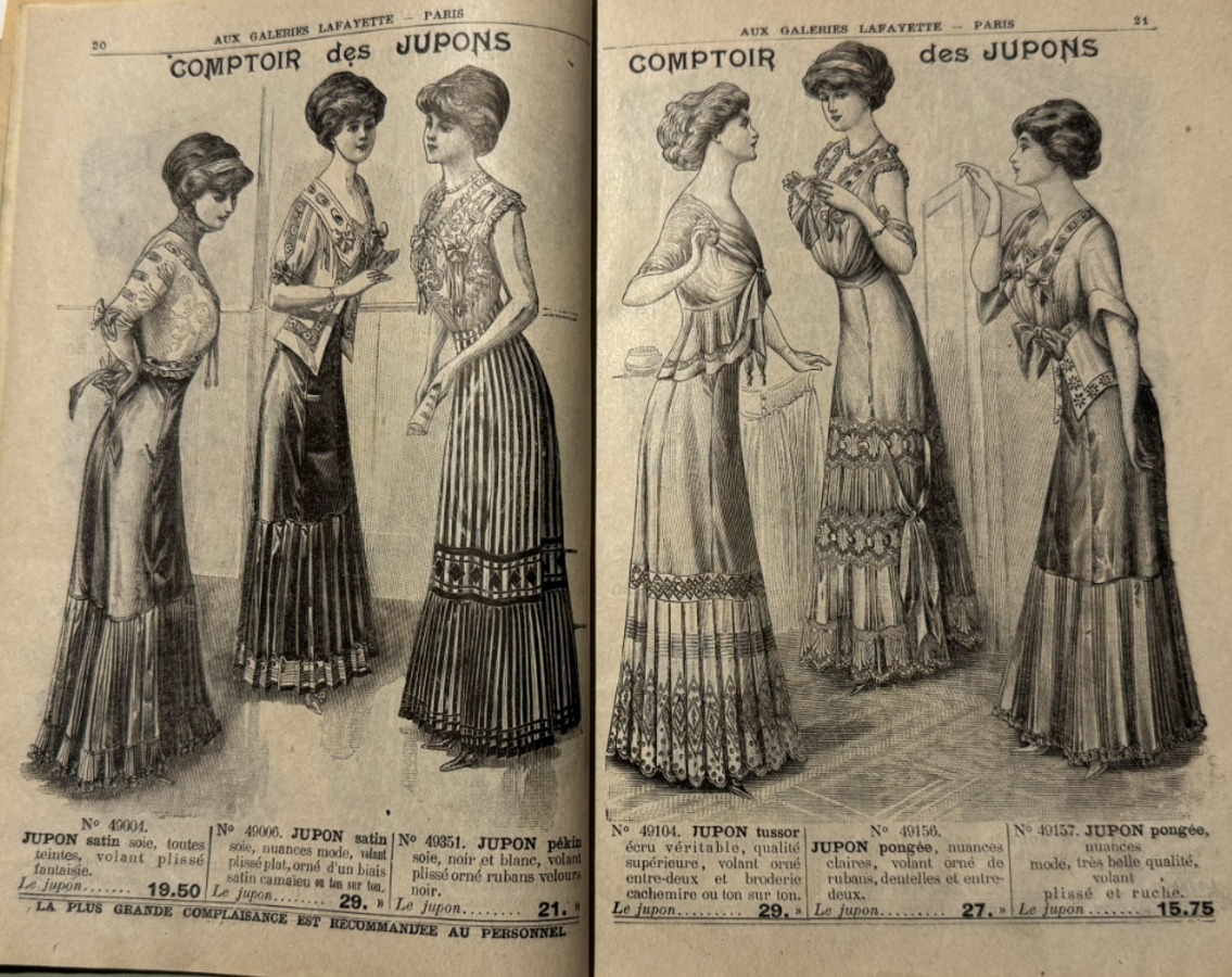 Catalogue aux Galeries Lafayette - mode - vêtements - 1910 - Vue 3 - Grands Magasins