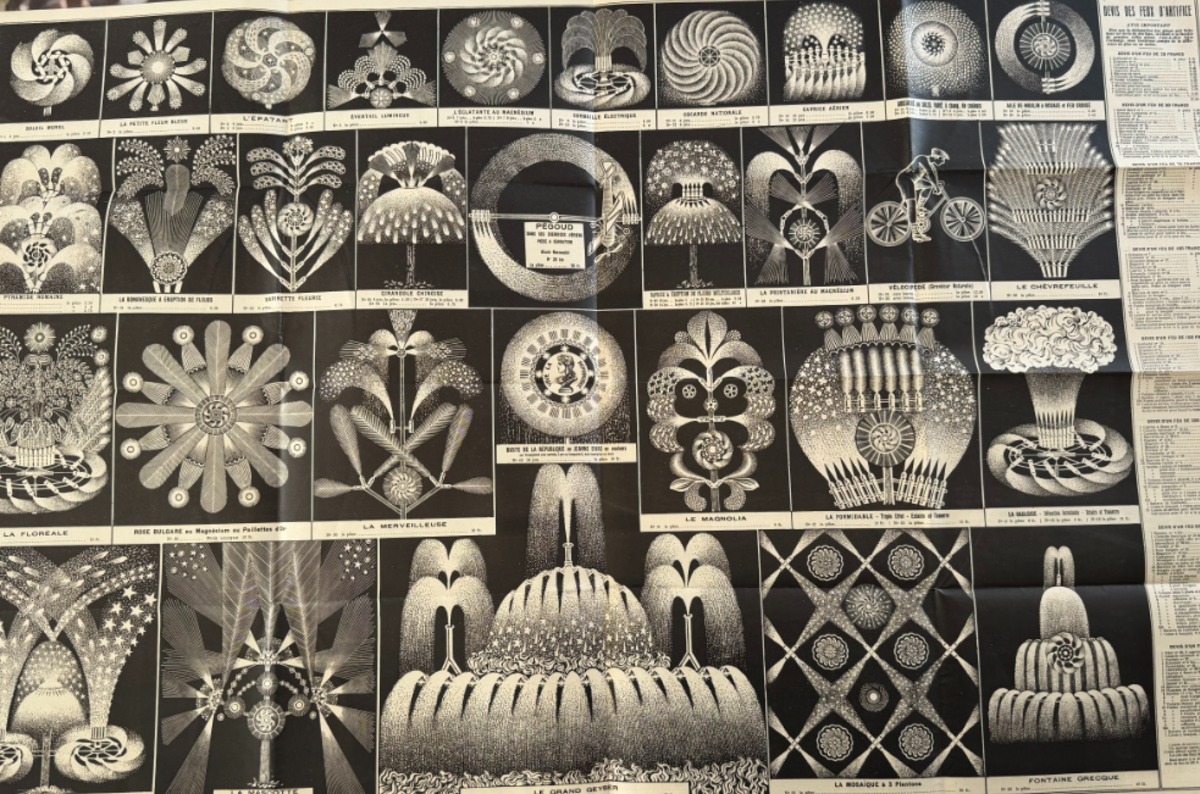 1914 - Catalogue - Pyrotechnie - Feux d'artifice - Maison Fabre a Monteux - Vue 1 - Divers