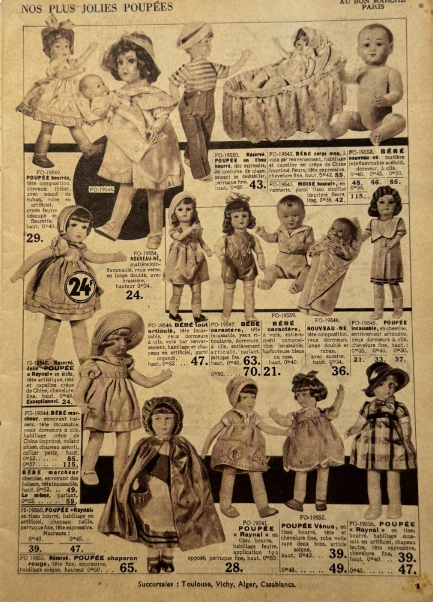 Catalogue jouets au bon Marché - 1935 - Vue 3 - Grands Magasins