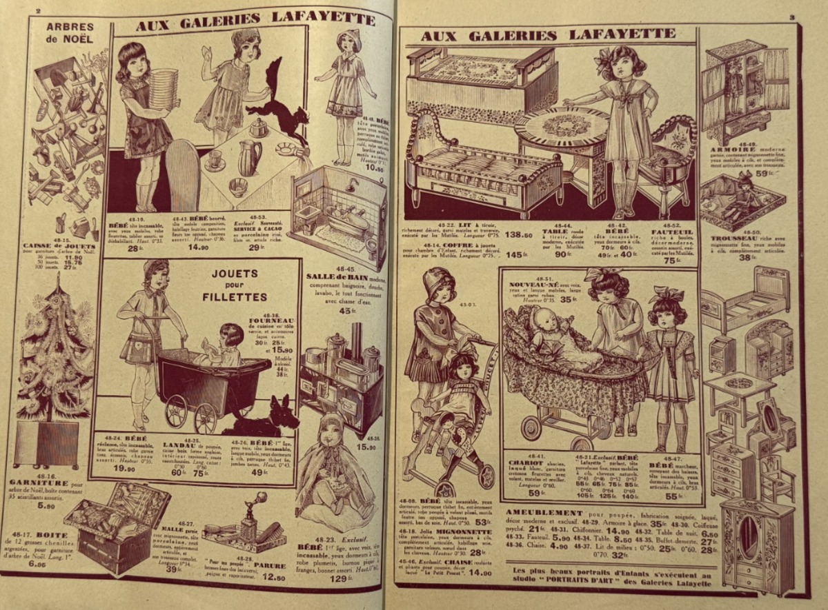 Catalogue jouets Galeries Lafayette - 1930 - Etrennes - Poupée - Vue 6 - Grands Magasins