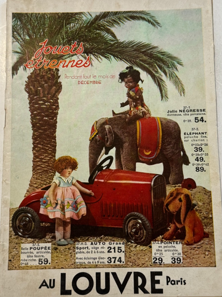 Catalogue les jouets du Louvre - 1931 ou 1932 - Grands Magasins authentique - Revue Vintage