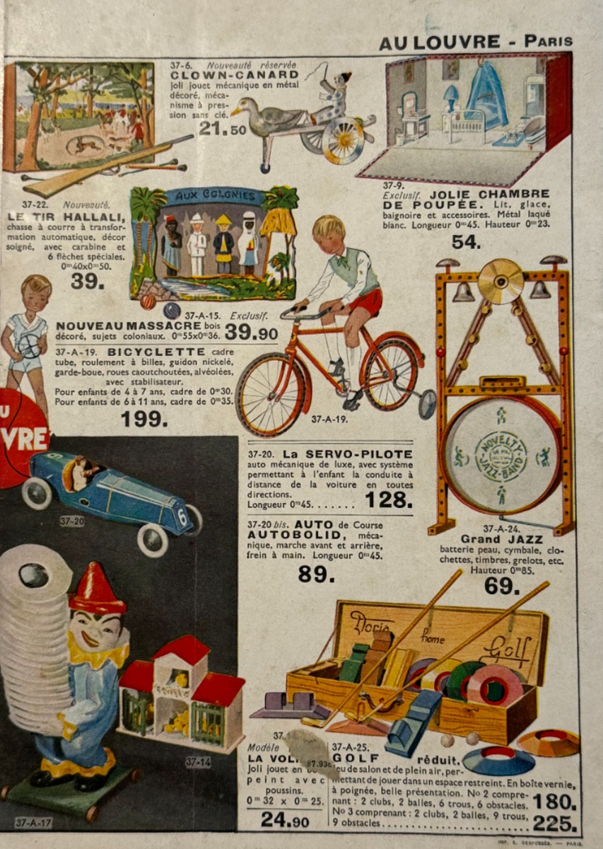 Catalogue les jouets du Louvre - 1931 ou 1932 - Vue 8 - Grands Magasins