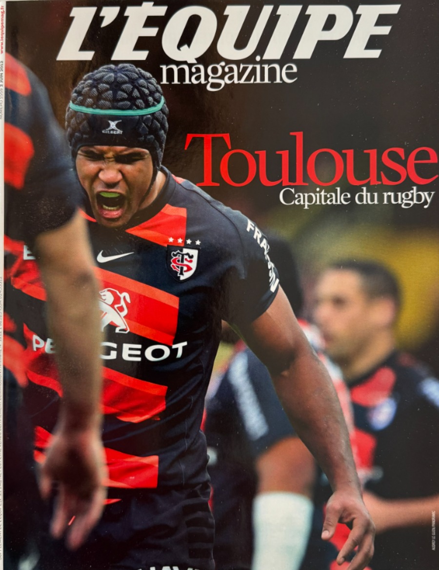 L'équipe magazine 02/06/2012 Toulouse capitale du Rugby - Stade toulousain - Journal L'Équipe authentique - Revue Vintage