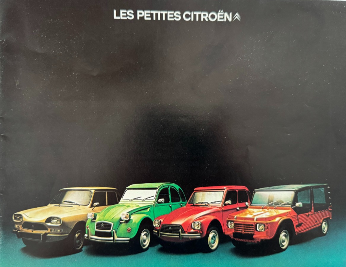Catalogue Les petites Citroën 2 CV - Dyane - Méhari - Ami 8 - Auto authentique - Revue Vintage