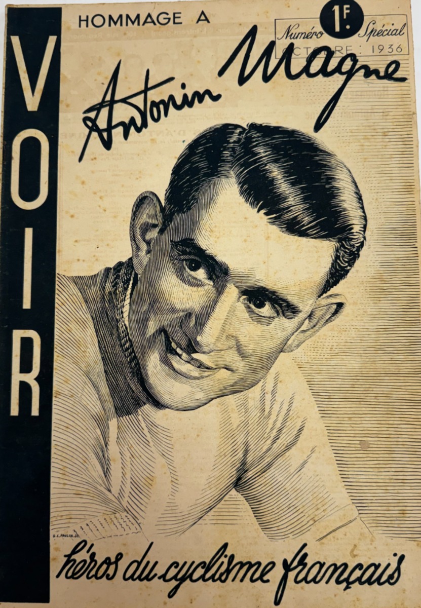 1936 Hommage a Antonin Magne - 2 fois vainqueur du Tour de France - Numéro spécial - Cyclisme authentique - Revue Vintage