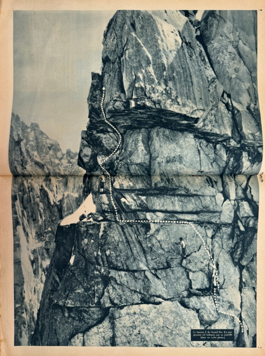 1936 Match l'intran - Alpinisme - montagne - les Alpes - Vue 2 - Autres sports