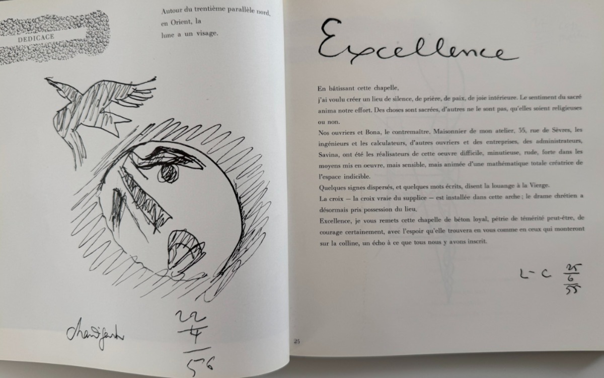 Ronchamp les carnets de la recherche patiente - Le Corbusier 1957 - Vue 4 - Haute-Saône