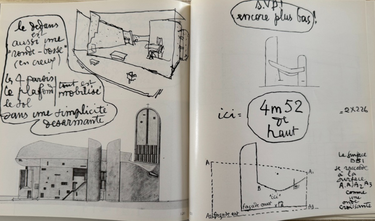 Ronchamp les carnets de la recherche patiente - Le Corbusier 1957 - Vue 5 - Haute-Saône