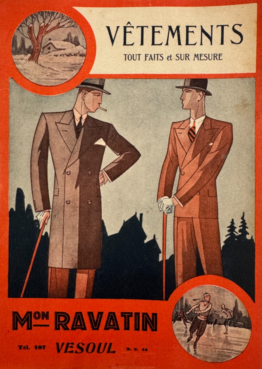 Catalogue vêtements Ravatin Vesoul - Haute-Saône authentique - Revue Vintage