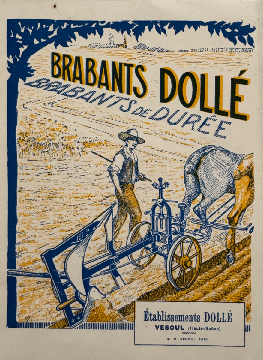 Catalogue Dollé - Machine agricole - ancien établissement Peugeot - Haute-Saône authentique - Revue Vintage