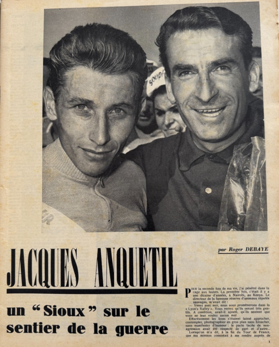 Miroir des sports 1962 - Tour de France 62 - Vainqueur Jacques Anquetil - Vue 2 - Cyclisme