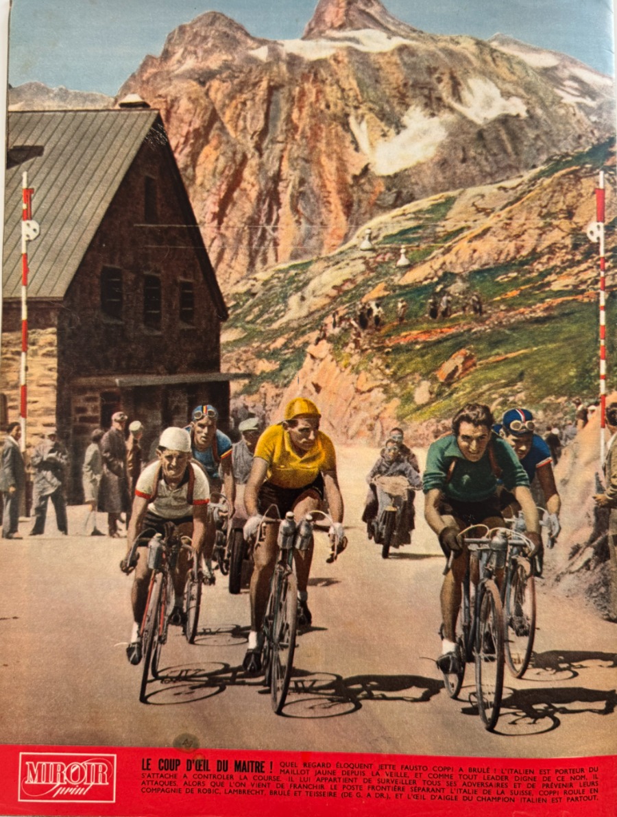 Miroir sprint 1950 - Tour de France 50 - Vainqueur kubler - Vue 5 - Cyclisme