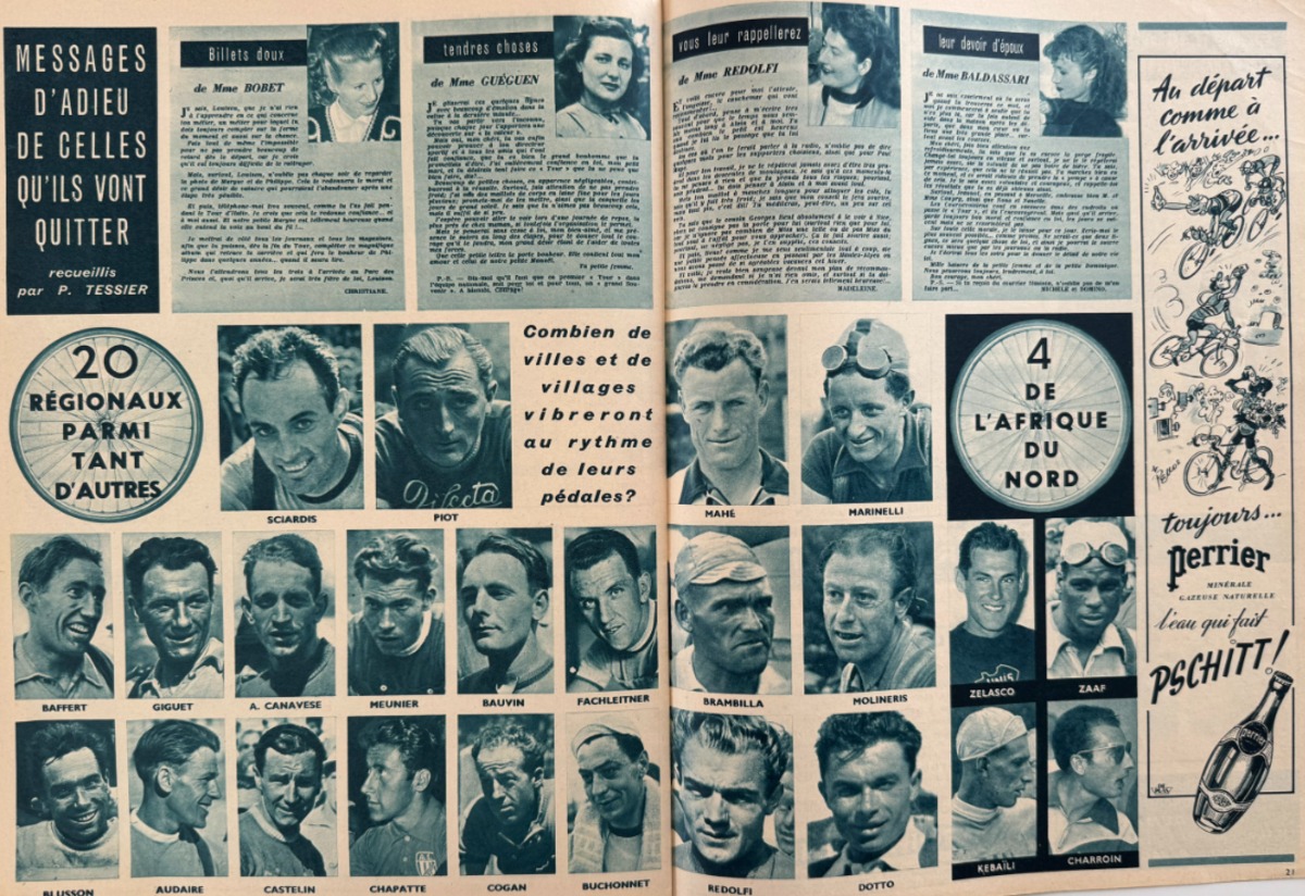 Miroir sprint 1951 - Tour de France 51 - Vainqueur Hugo Koblet - Vue 6 - Cyclisme