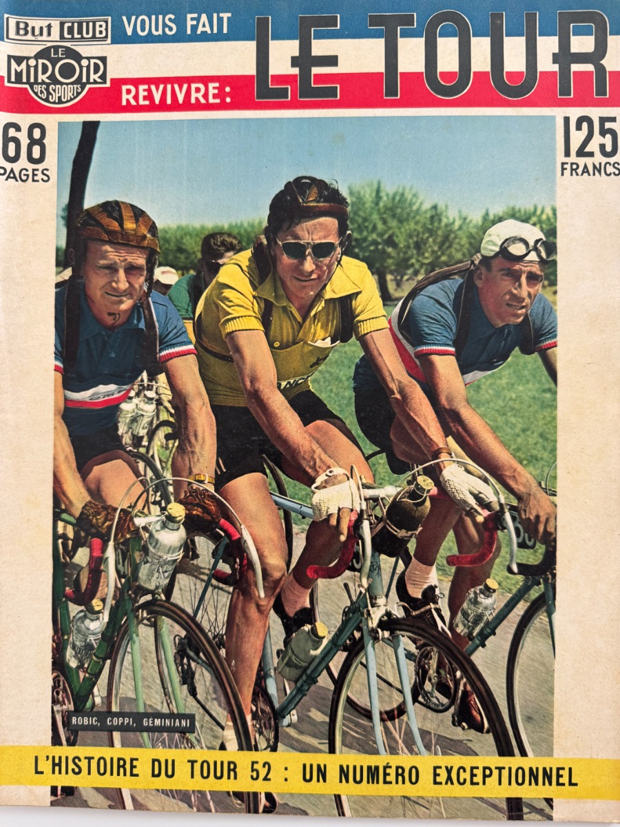 Miroir des sports 1952 - Tour de France 52 - Vainqueur Fausto Coppi - Cyclisme authentique - Revue Vintage
