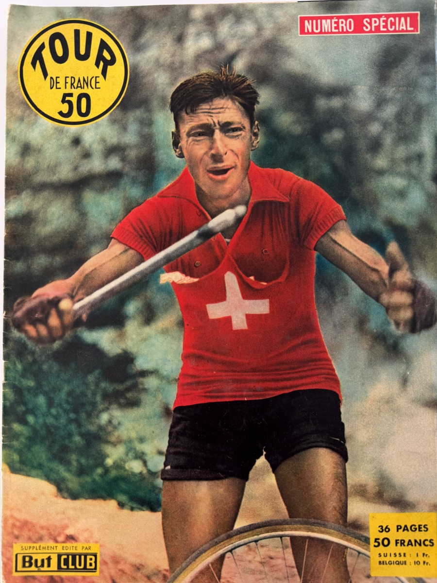 Tour de France 1950 - Vainqueur Kubler - Cyclisme authentique - Revue Vintage