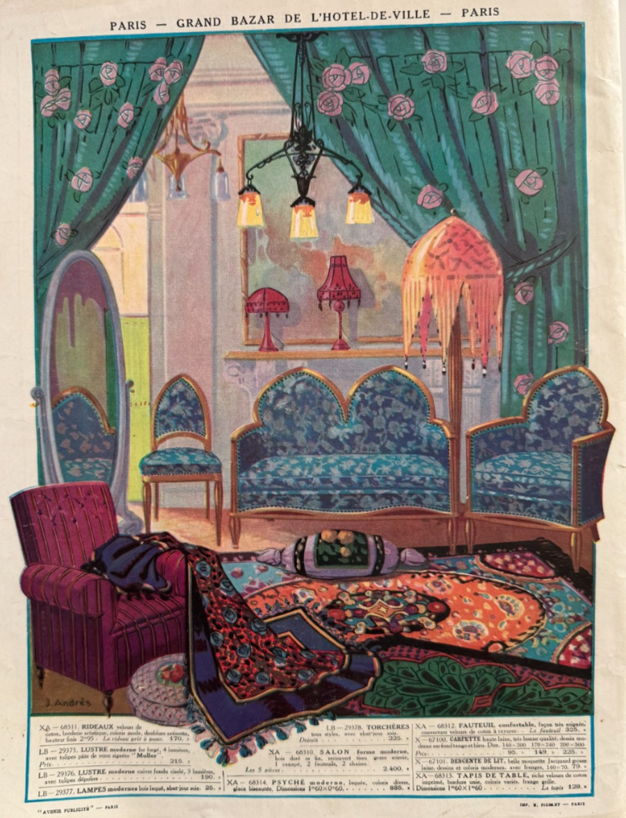 Catalogue Bazar de l'hôtel de ville - hiver 1924 - Vue 6 - Grands Magasins