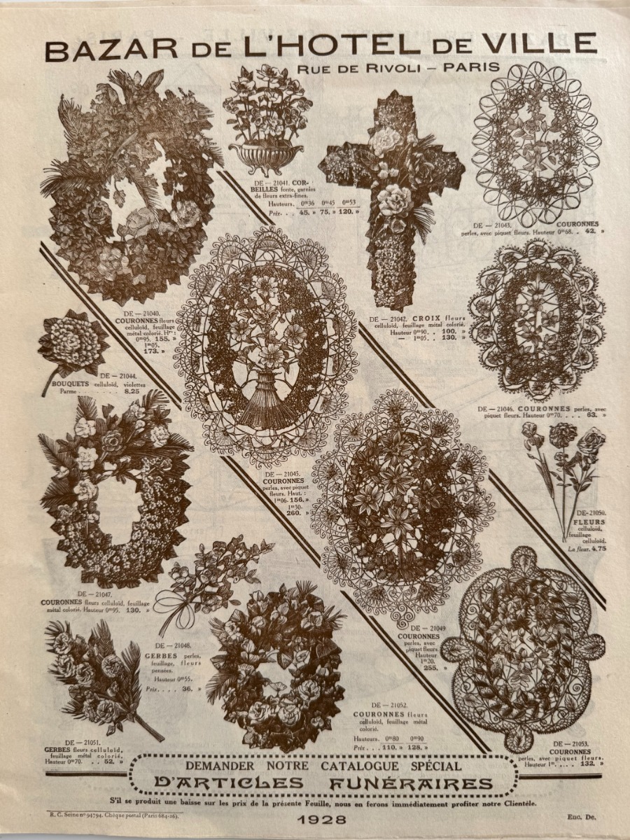 Catalogue Bazar de l'hôtel de ville - Ménage 1928 - Vue 2 - Grands Magasins