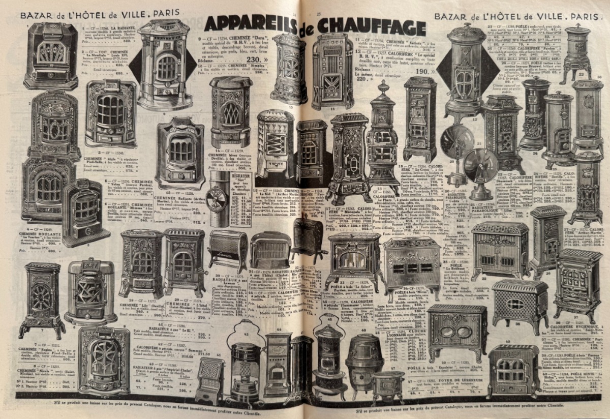 Catalogue Bazar de l'hôtel de ville - Ménage 1928 - Vue 3 - Grands Magasins