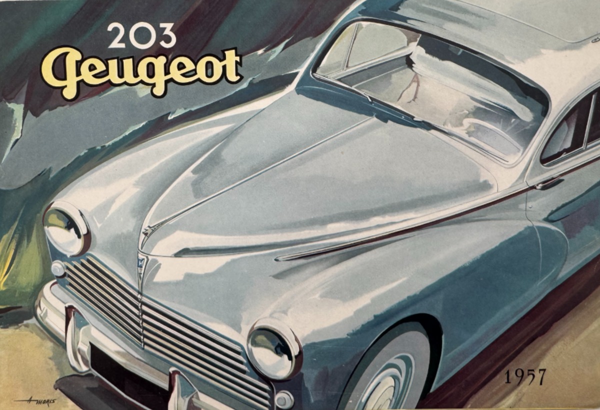 Catalogue Peugeot 203 - Auto authentique - Revue Vintage