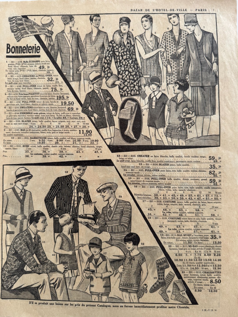 Catalogue Bazar de l'hôtel de ville -Mer et campagne - 1928 - Camping - Jouets - Pêche - Vue 3 - Grands Magasins