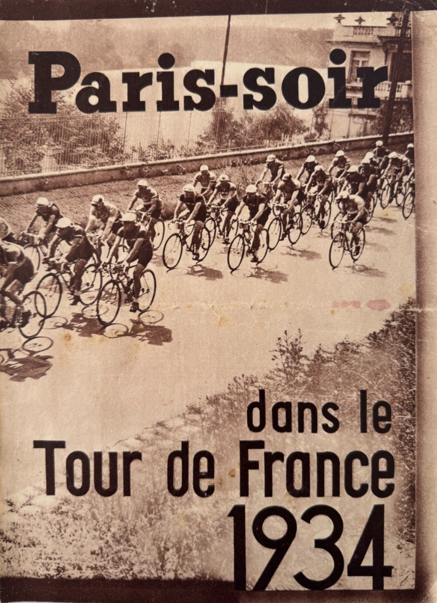 Programme du Tour de France 1934 - édition Paris soir - Cyclisme authentique - Revue Vintage