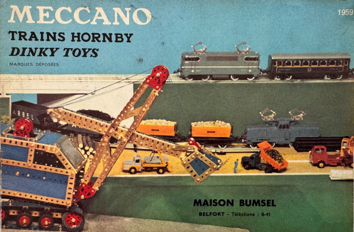 Catalogue Meccano Dinky Toys - Jouets - Train 1959 - Divers authentique - Revue Vintage