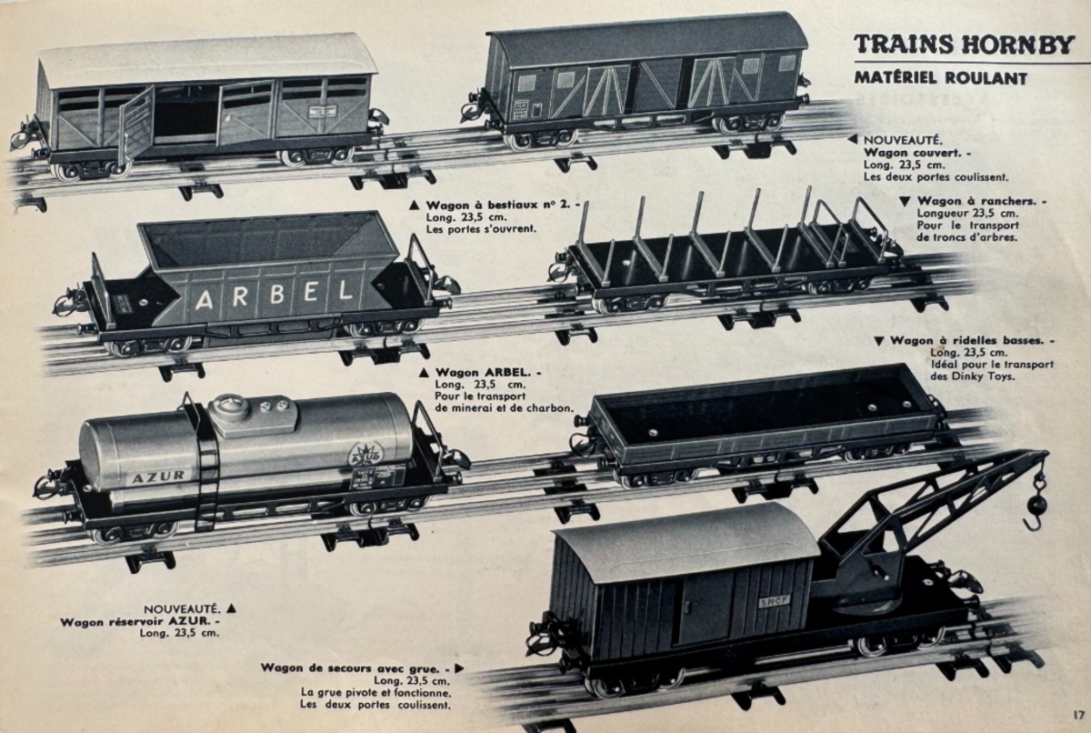 Catalogue Meccano Dinky Toys - Jouets - Train 1957 - Vue 4 - Divers