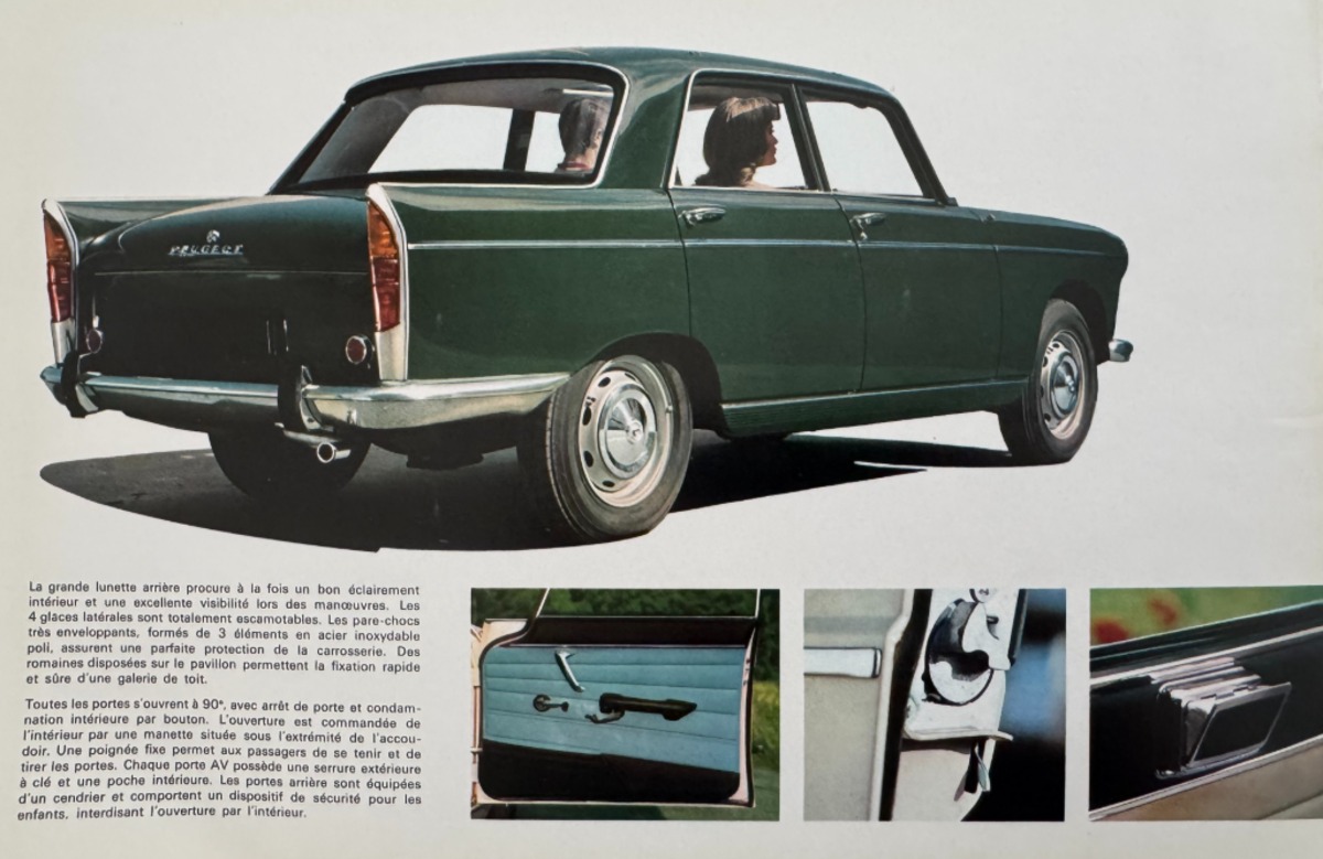 Catalogue Peugeot 404 Tourisme 1966 - Vue 2 - Auto