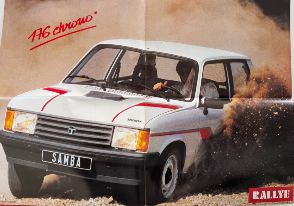 Catalogue TALBOT Samba Rallye - 1983 - Vue 2 - Auto