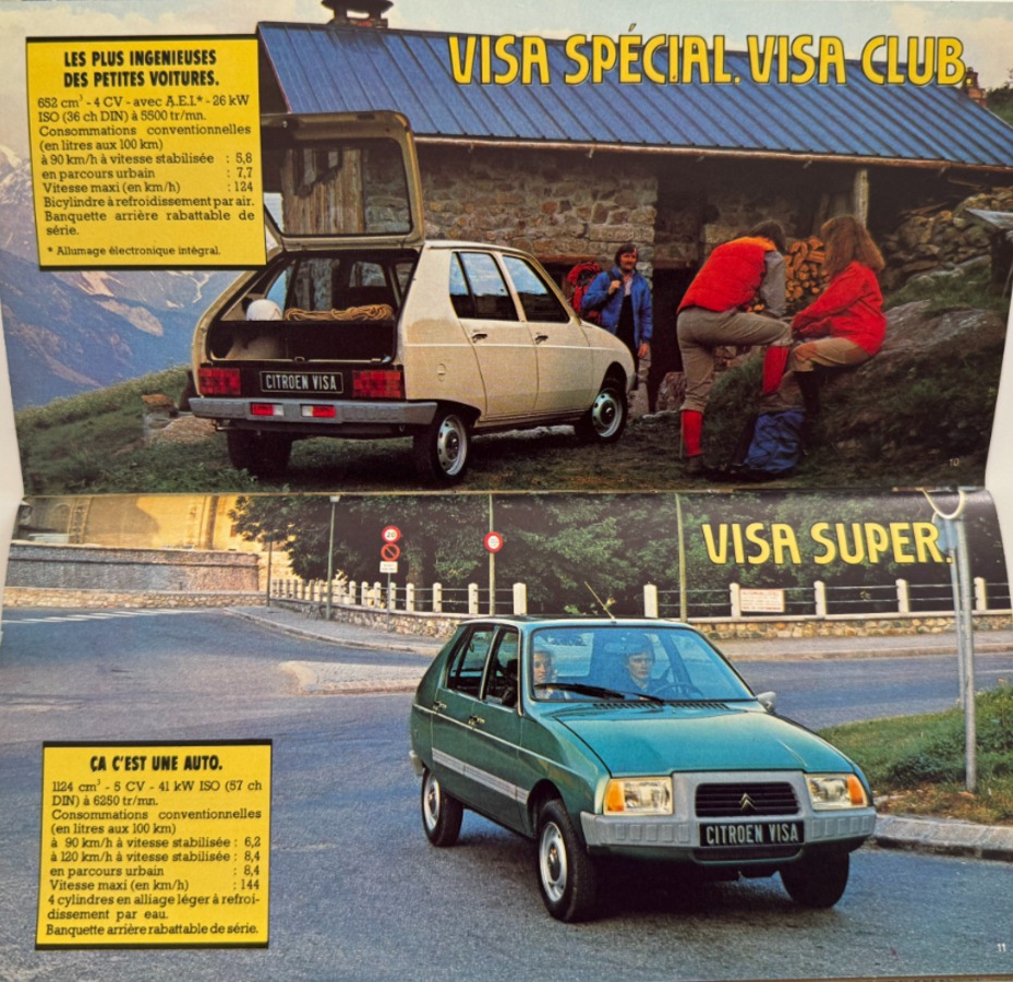 Catalogue Citroen 2 CV , Dyane - Mehari - LNA - Visa - GS - GSA - CX - Vue 6 - Auto