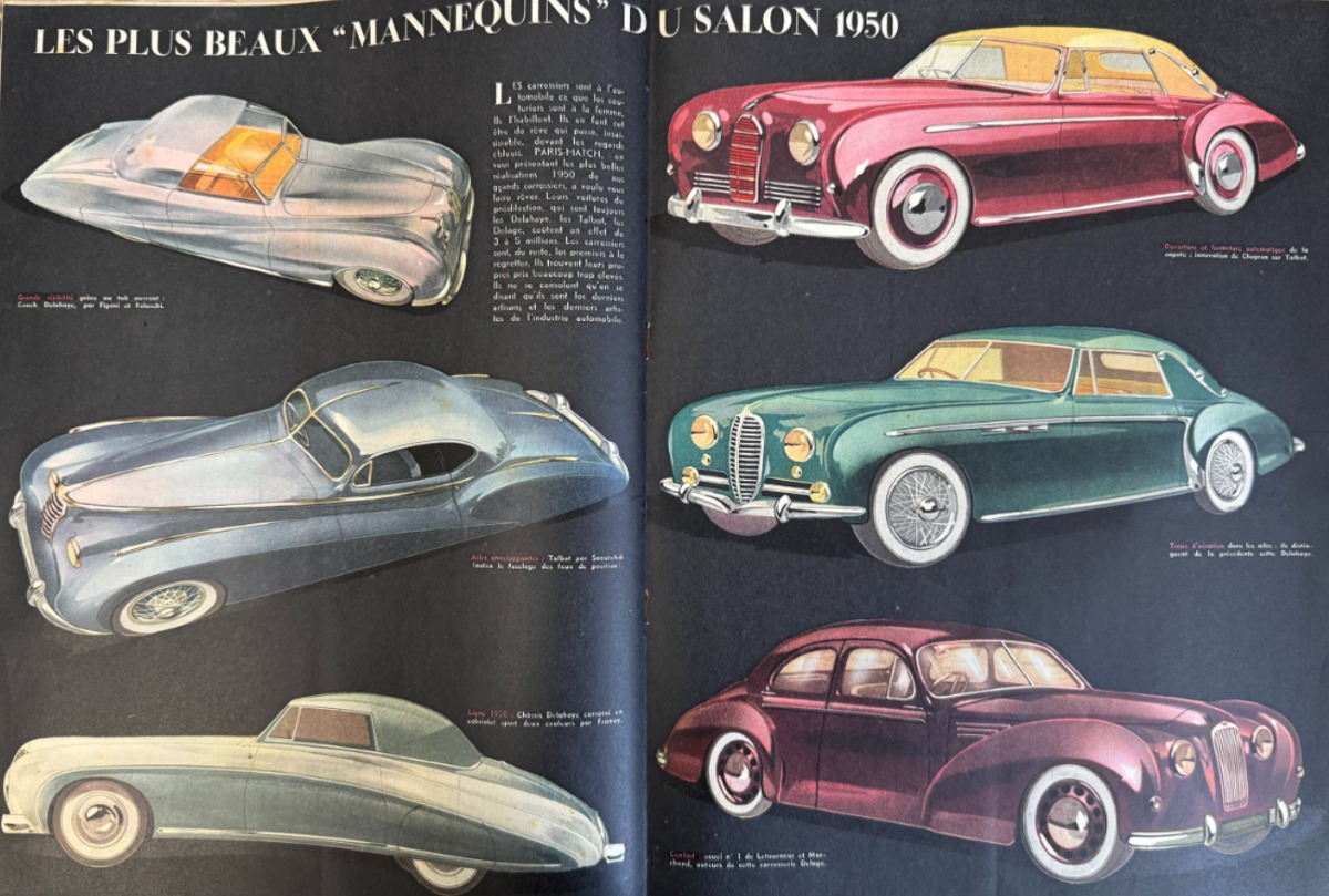 Paris Match - Salon de l'automobile 1950 - Vue 2 - Paris Match