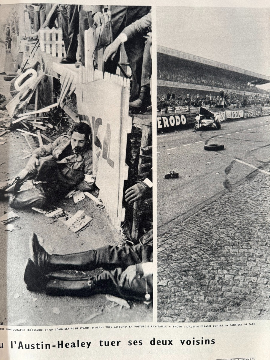 Paris Match - Le drame atroce des 24H du Mans - 1955 N° 325 - Vue 3 - Paris Match
