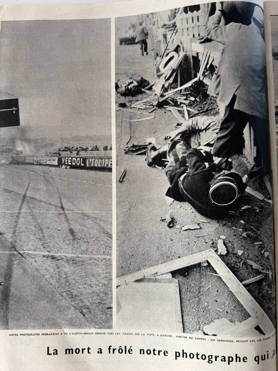 Paris Match - Le drame atroce des 24H du Mans - 1955 N° 325 - Vue 5 - Paris Match