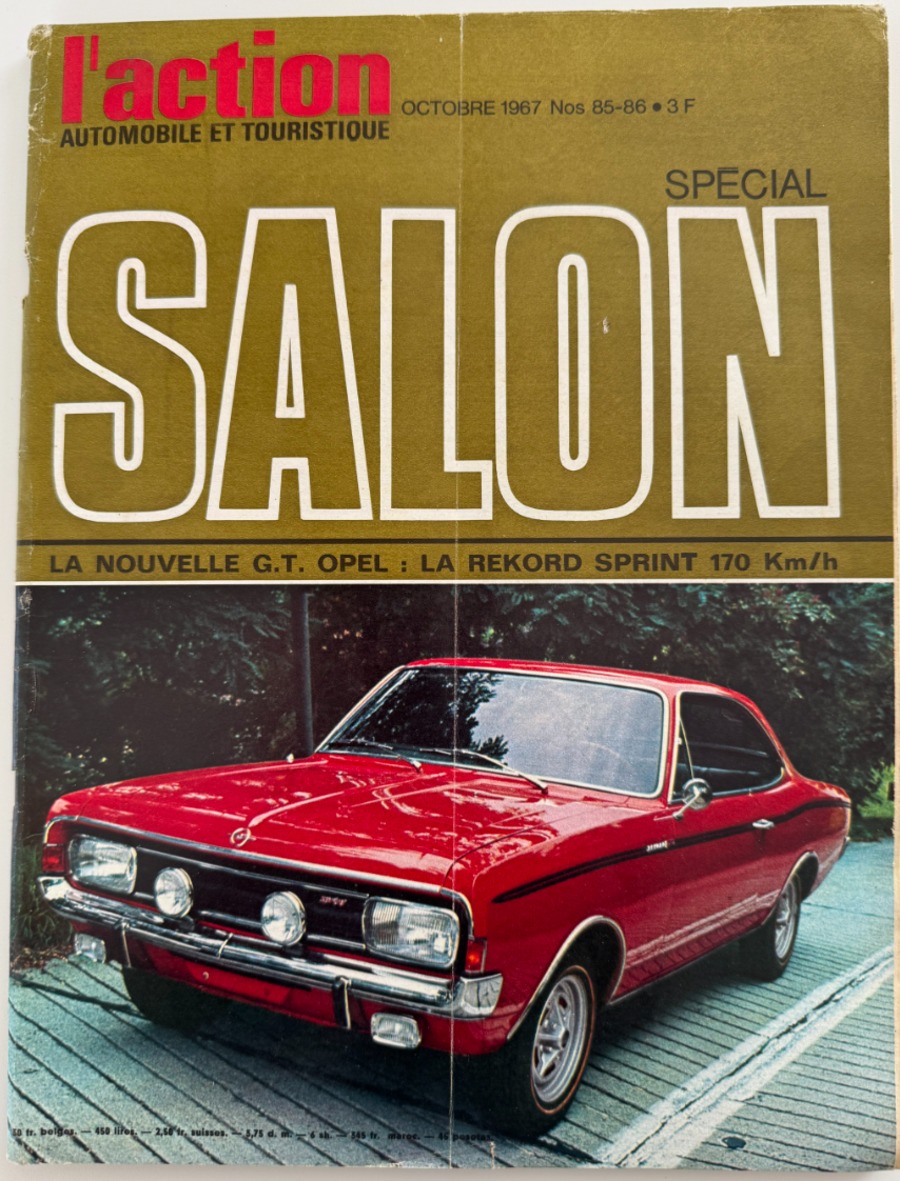 Salon de l'automobile 1967 - Auto authentique - Revue Vintage