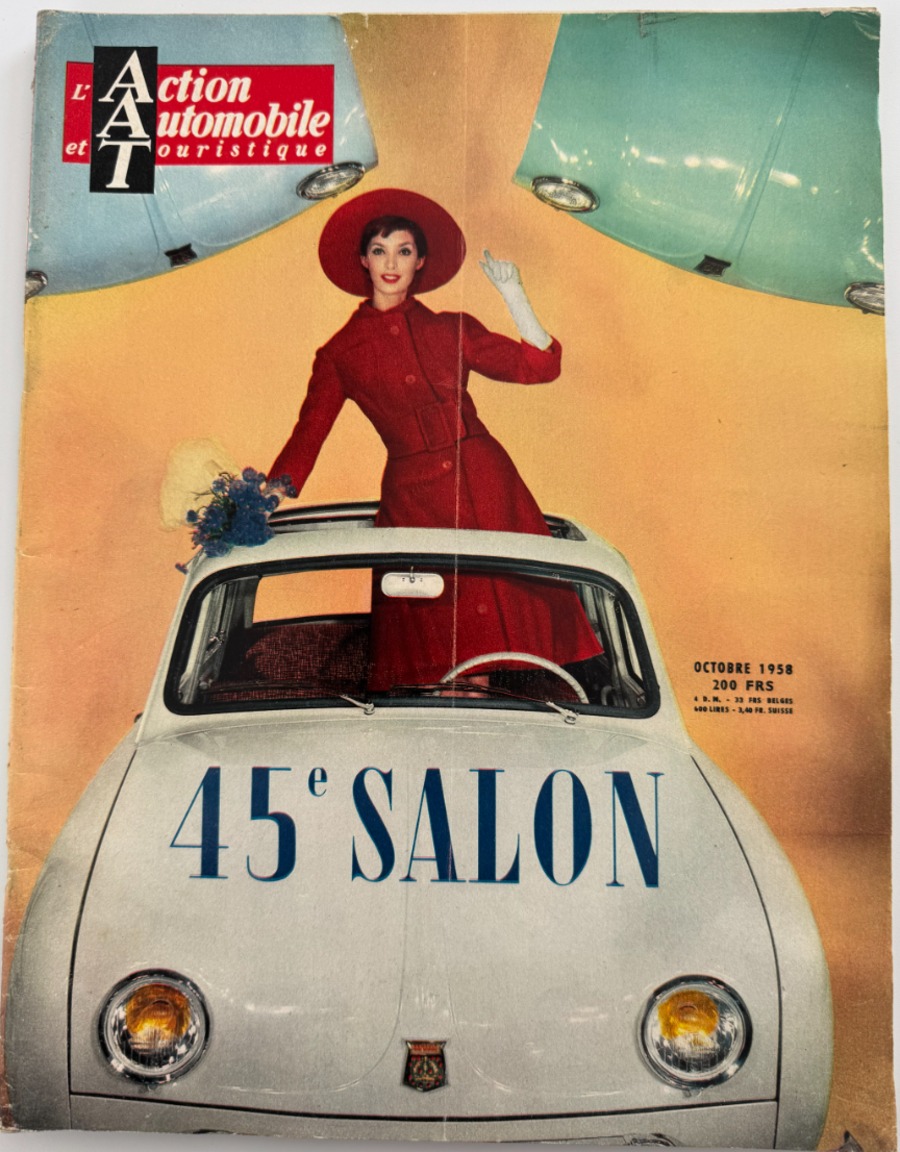 Salon de l'automobile 1958 - Auto authentique - Revue Vintage