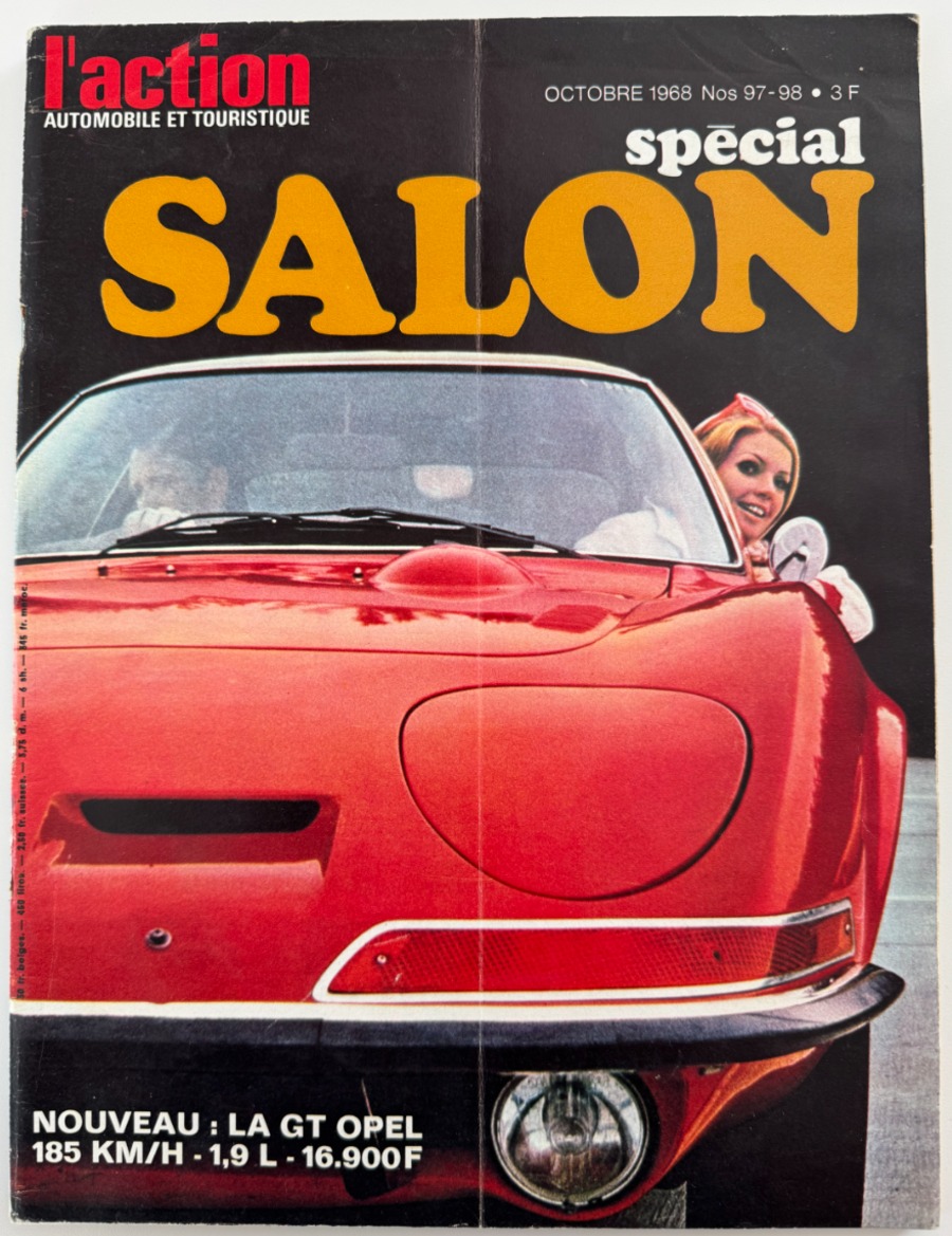 Salon de l'automobile spécial 1968 - Auto authentique - Revue Vintage