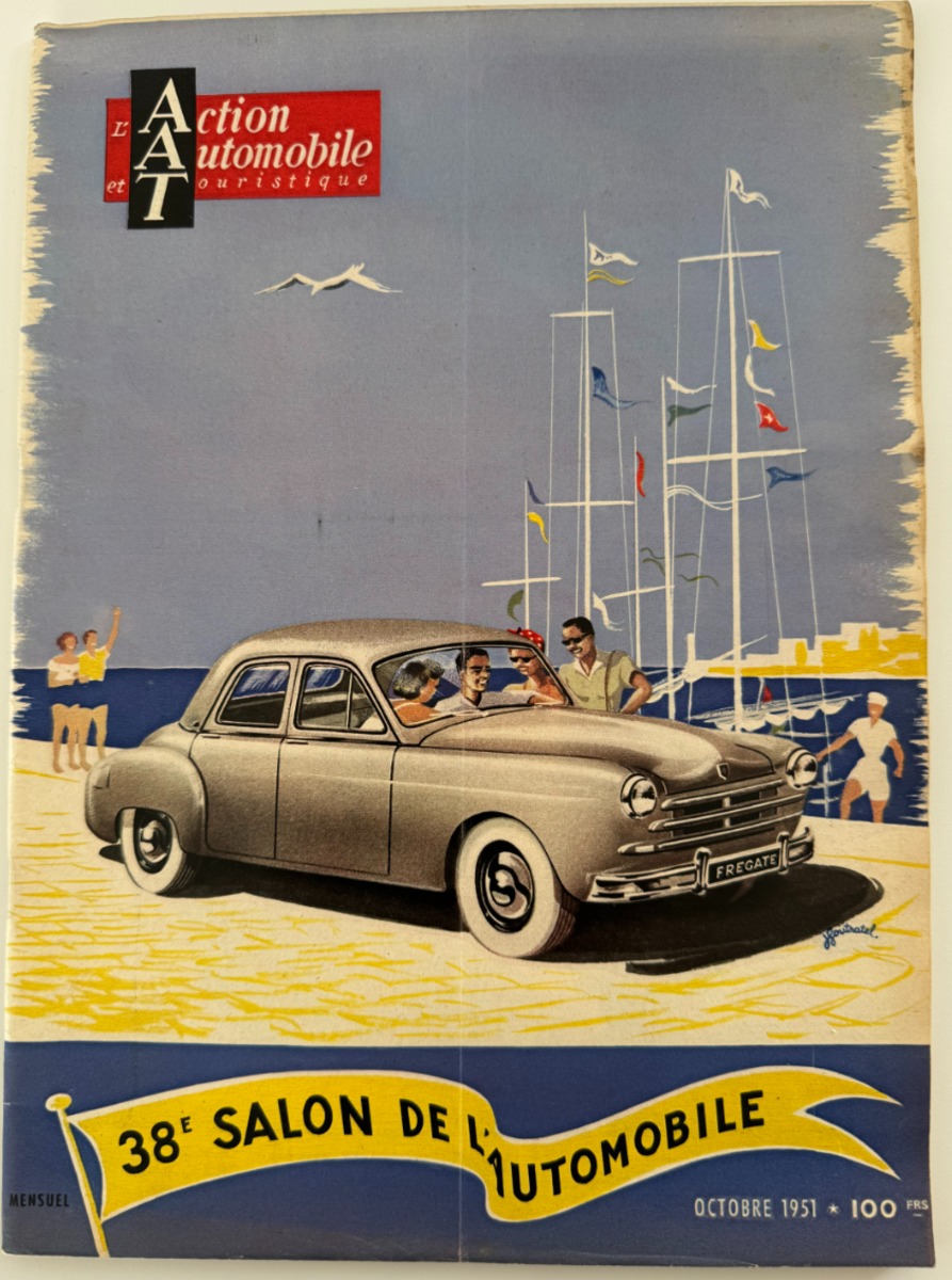 Salon de l'automobile 1951 - Auto authentique - Revue Vintage