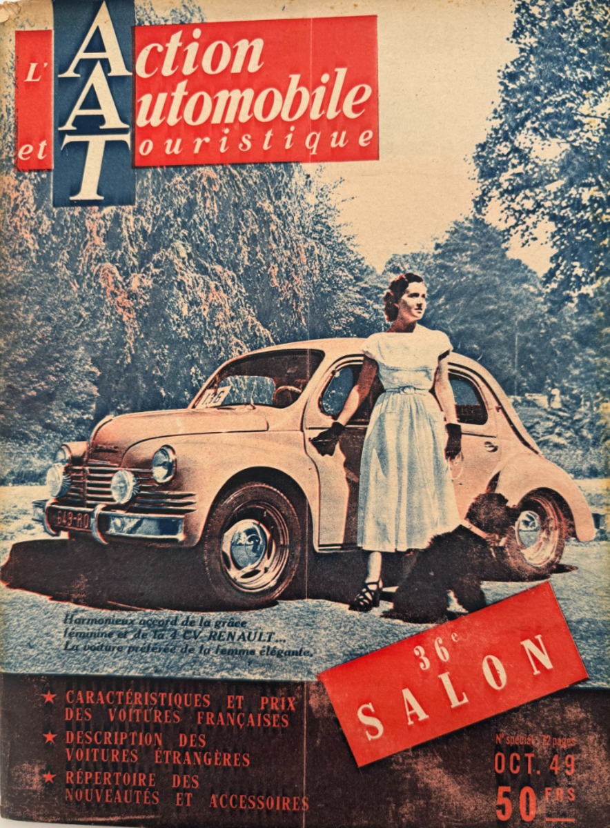 Salon de l'automobile 1949 - Auto authentique - Revue Vintage
