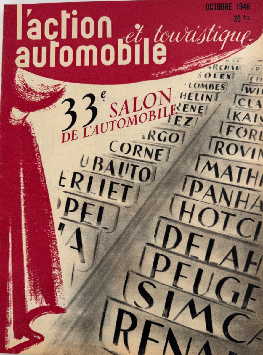 Salon de l'automobile 1946 - Auto authentique - Revue Vintage