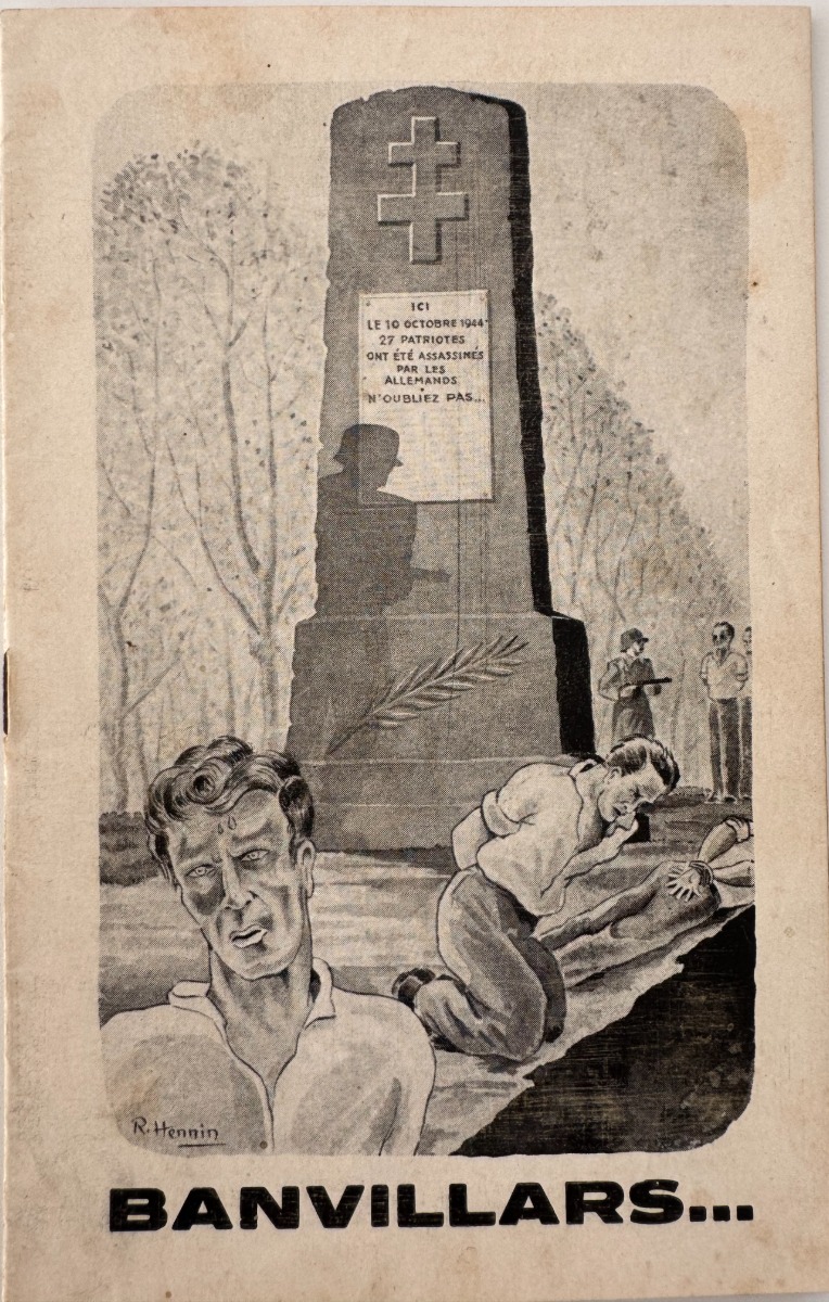 tragédie à Banvillars octobre 1944 - les crimes nazis - Territoire de Belfort - Territoire de Belfort authentique - Revue Vintage