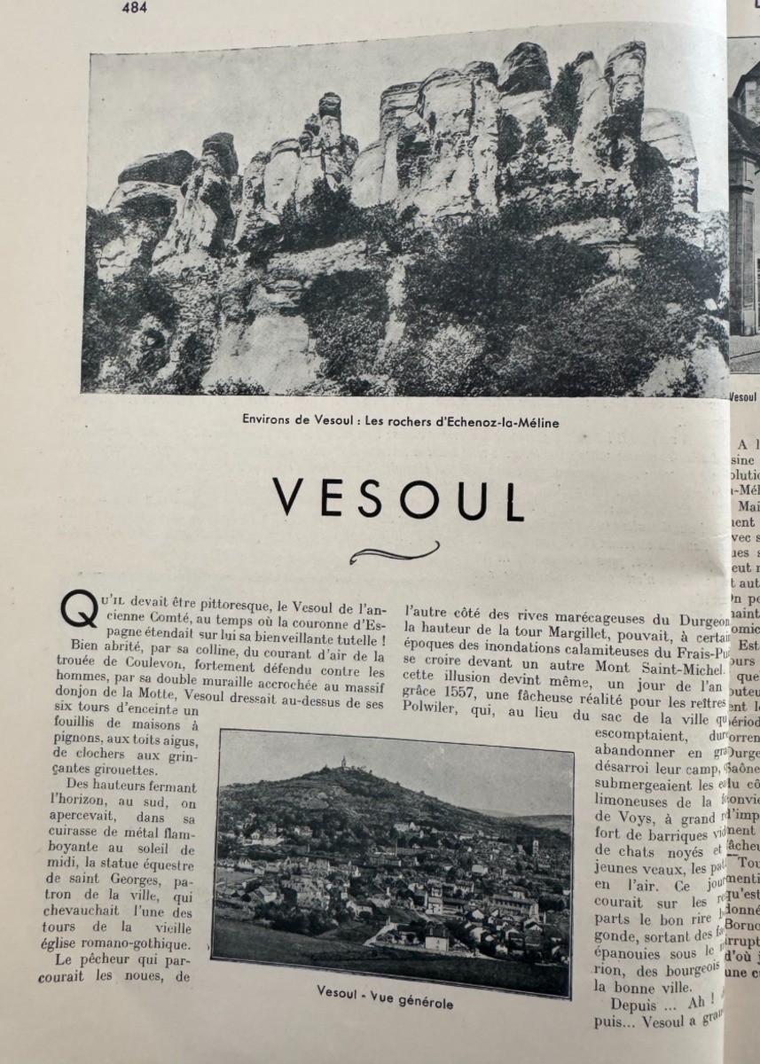 Le Pays Comtois la Haute Saône 1934 - Légende du Sabot - Velleminfroy - Creveney - Lure - Luxeuil - Vue 6 - Haute-Saône