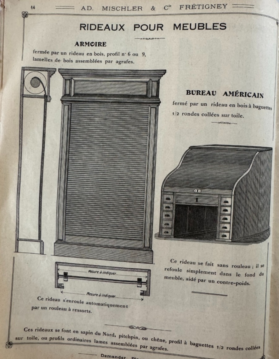Catalogue Mischler Frétigney Haute Saone - Persiennes, Fermeture, Grilles - Vue 4 - Divers